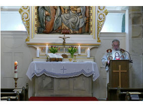 Maigottesdienst in der Weingartenkapelle (Foto: Karl-Franz Thiede)